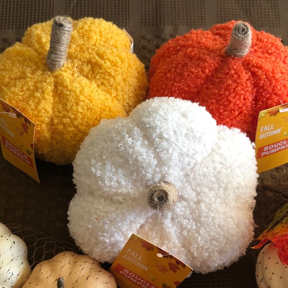 Decorative Fall Pumpkin Set - Picture 3 of 8